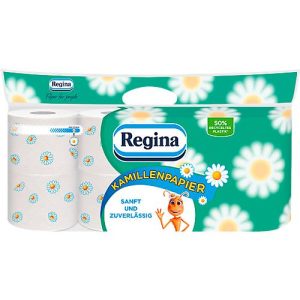 Toilettenpapier Regina, 150 Blatt je Rolle, 3-lagig, 56 Rollen Toilettenpapier Regina, 150 Blatt je Rolle, 3-lagig, 56 Rollen