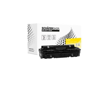Toner Schäfer Shop Select, kompatibel zu HP 415A (W2032A), Original-Herstellerchip, ca. 2100 DIN A4 Seiten, gelb Toner Schäfer Shop Select, kompatibel zu HP 415A (W2032A), Original-Herstellerchip, ca. 2100 DIN A4 Seiten, gelb