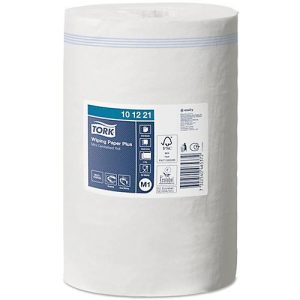 Tork® Mehrzweck-Papierwischtücher 101221, 2-lagig, Innenabrollung M1, L 75 m x B 215 mm, Ø 140 mm, 11 Rollen á 74,90 m, weiß Tork® Mehrzweck-Papierwischtücher 101221, 2-lagig, Innenabrollung M1, L 75 m x B 215 mm, Ø 140 mm, 11 Rollen á 74,90 m, weiß