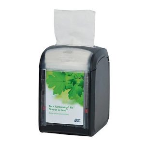 Tork® Serviettenspender Xpressnap Fit® 272900, Füllstandanzeige, L 141 x B 113 x H 170 mm, schwarz Tork® Serviettenspender Xpressnap Fit® 272900, Füllstandanzeige, L 141 x B 113 x H 170 mm, schwarz