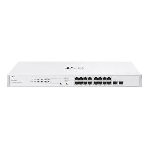 TP-Link Festa FS318GP V1 – Switch – Smart – 16 x 10/100/1000 (PoE+) + 2 x Gigabit SFP – an Rack montierbar – PoE+ (150 W) TP-Link Festa FS318GP V1 – Switch – Smart – 16 x 10/100/1000 (PoE+) + 2 x Gigabit SFP – an Rack montierbar – PoE+ (150 W)