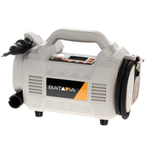 Tragbarer Luftkompressor Batavia – mit Akku 18V/2.0 Ah und Ladegerät Tragbarer Luftkompressor Batavia – mit Akku 18V/2.0 Ah und Ladegerät