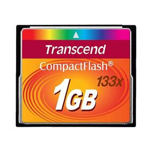 Transcend – Flash-Speicherkarte – 1 GB – 133x – CompactFlash Transcend – Flash-Speicherkarte – 1 GB – 133x – CompactFlash