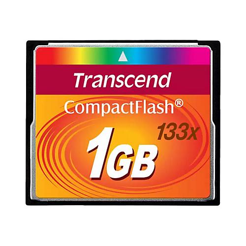 Transcend - Flash-Speicherkarte - 1 GB - 133x - CompactFlash