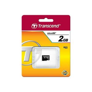 Transcend – Flash-Speicherkarte – 2 GB – microSD Transcend – Flash-Speicherkarte – 2 GB – microSD