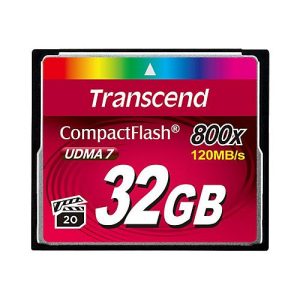 Transcend – Flash-Speicherkarte – 32 GB – 800x – CompactFlash Transcend – Flash-Speicherkarte – 32 GB – 800x – CompactFlash