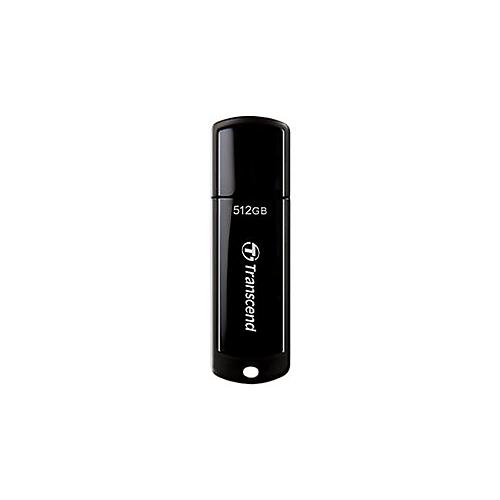 Transcend JetFlash 700 - USB-Flash-Laufwerk - 512 GB - USB 3.1 Gen 1 - Schwarz