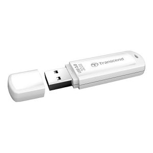 Transcend JetFlash 730 – USB-Flash-Laufwerk – 32 GB – USB 3.0 – weiß Transcend JetFlash 730 – USB-Flash-Laufwerk – 32 GB – USB 3.0 – weiß