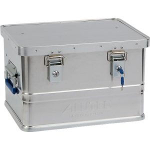Transportbox Alutec CLASSIC 30, Aluminium, 30 l, L 430 x B 335 x H 270 mm, Zylinderschlösser
