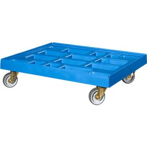Transportroller, für Behälter 810 x 610 mm, blau Transportroller, für Behälter 810 x 610 mm, blau