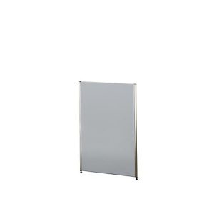 Trennwand Aluna, 1000 x 1400 mm, grau Trennwand Aluna, 1000 x 1400 mm, grau