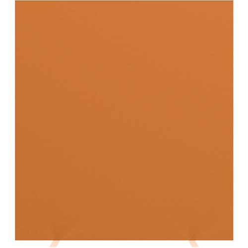 Trennwand Raumtrenner Paperflow, mit Schallschutz-Schaumvlies, B 1600 mm, orange