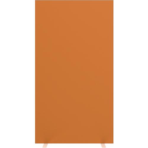 Trennwand Raumtrenner Paperflow, mit Schallschutz-Schaumvlies, B 940 mm, orange