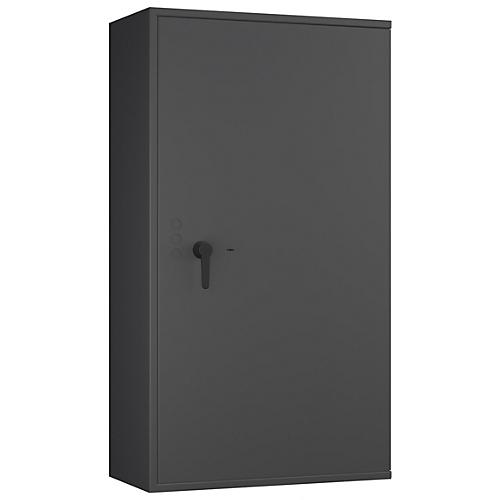 Tresor Lyra 18, Klasse I nach EN 1143-1, 341 l, Türanschlag rechts, Doppelbartschloss, 4 Fachböden, B 850 x T 420 x H 1550 mm, graphitgrau RAL 7024