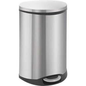 Tretabfalleimer Soft Close Edelstahl, 6 Liter