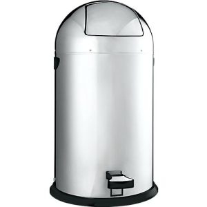 Tretabfallsammler, Edelstahl, 40 Liter