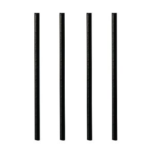 Trinkhalme Papstar, für Shakes, Einweg, L 210 x Ø 8 mm, aus FSC®-zertifiziertem Papier, schwarz, 100 Stück Trinkhalme Papstar, für Shakes, Einweg, L 210 x Ø 8 mm, aus FSC®-zertifiziertem Papier, schwarz, 100 Stück