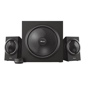 Trust Yuri – Lautsprechersystem – für PC – 2.1-Kanal – 60 Watt (Gesamt) Trust Yuri – Lautsprechersystem – für PC – 2.1-Kanal – 60 Watt (Gesamt)