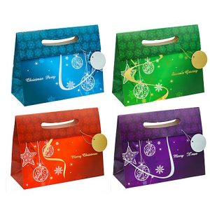 TSI Geschenktaschen Weihnachten Serie Elegant, Polypropylen, B 330 x T 140 x H 260 mm, 12er-Set, 4 Motive sortiert TSI Geschenktaschen Weihnachten Serie Elegant, Polypropylen, B 330 x T 140 x H 260 mm, 12er-Set, 4 Motive sortiert