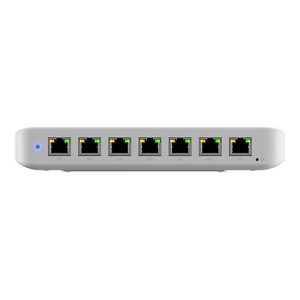 Ubiquiti UniFi Switch Ultra 60W – Switch – managed – 7 x 10/100/1000 (PoE+) + 1 x 10/100/1000 (PoE++) – Desktop, wandmontierbar – PoE++ (52 W)