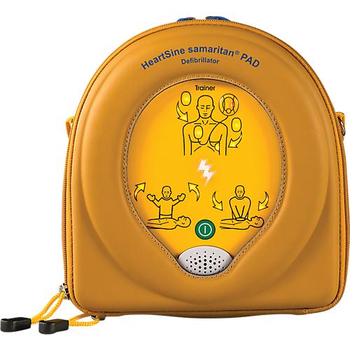 Übungs- und Trainingsdefibrillator-Set für HeartSine PAD360, 6 Szenarien, Tasche, 2 Paar Ersatzelektroden, Ladegerät