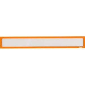 Ultradex Infotasche, magnetisch, für Überschriften, B 435 x H 60 mm, A2, orange, 5 Stück Ultradex Infotasche, magnetisch, für Überschriften, B 435 x H 60 mm, A2, orange, 5 Stück