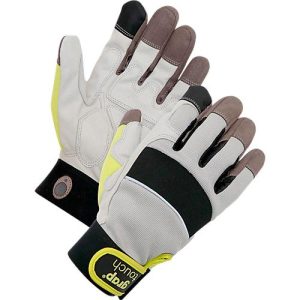Universalhandschuh PIP Grap Touch, synthetisches Leder/Nylon/Spandex/Neopren, EN 388 (3 1 3 1 X), Größe 11, 1 Paar, Grau-Schwarz Universalhandschuh PIP Grap Touch, synthetisches Leder/Nylon/Spandex/Neopren, EN 388 (3 1 3 1 X), Größe 11, 1 Paar, Grau-Schwarz