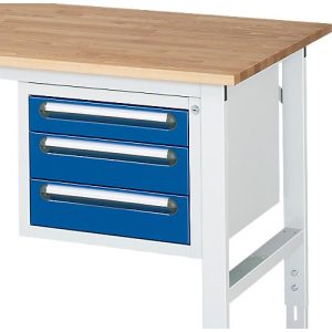 Unterbau-Container, Schublade 1 x 90 mm + 2 x 120 mm Unterbau-Container, Schublade 1 x 90 mm + 2 x 120 mm
