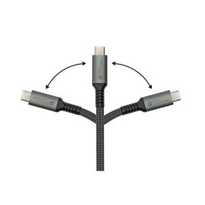 USB 2.0 Lade/-Datenkabel Good Connections, USB-C an USB-C, Leistung 240 W, bis 480 Mbit/s, Länge 1 m, schwarz USB 2.0 Lade/-Datenkabel Good Connections, USB-C an USB-C, Leistung 240 W, bis 480 Mbit/s, Länge 1 m, schwarz
