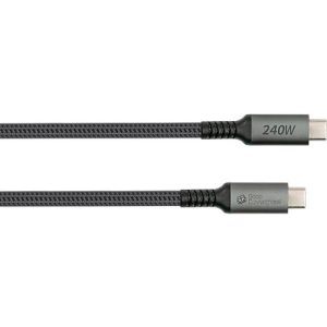 USB 2.0 Lade/-Datenkabel Good Connections, USB-C an USB-C, Leistung 240 W, bis 480 Mbit/s, Länge 2 m, schwarz USB 2.0 Lade/-Datenkabel Good Connections, USB-C an USB-C, Leistung 240 W, bis 480 Mbit/s, Länge 2 m, schwarz