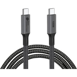 USB 4.0 Lade/-Datenkabel Good Connections, USB-C an USB-C, Leistung 100 W, bis 20 Gbit/s, Länge 1,8 m, schwarz USB 4.0 Lade/-Datenkabel Good Connections, USB-C an USB-C, Leistung 100 W, bis 20 Gbit/s, Länge 1,8 m, schwarz