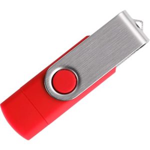 USB-Stick C5, mit 1 x USB 3.0 & 1 x USB Typ-C, bis zu 4,8 GB/s, duplexfähig, Speicherkapazität 16 GB, rot USB-Stick C5, mit 1 x USB 3.0 & 1 x USB Typ-C, bis zu 4,8 GB/s, duplexfähig, Speicherkapazität 16 GB, rot