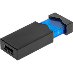 USB-Stick Clickmie, schwarz-blau, mit Sprungfedertechnik, USB 2.0 Schnittstelle, 16 GB USB-Stick Clickmie, schwarz-blau, mit Sprungfedertechnik, USB 2.0 Schnittstelle, 16 GB