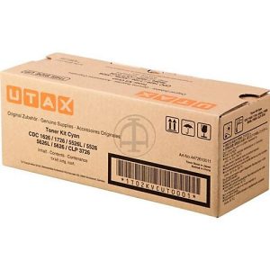 UTAX – Cyan – original – Tonerpatrone – für Triumph-Adler P-C2660DN; CDC 1726 UTAX – Cyan – original – Tonerpatrone – für Triumph-Adler P-C2660DN; CDC 1726