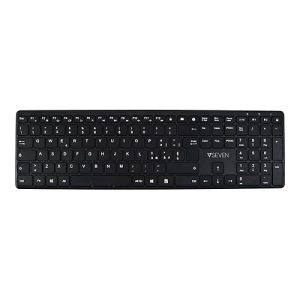 V7 KW550ITBT – Tastatur – Bluetooth, 2.4 GHz – QWERTY – Italienisch – Tastenschalter: Scissor-Key