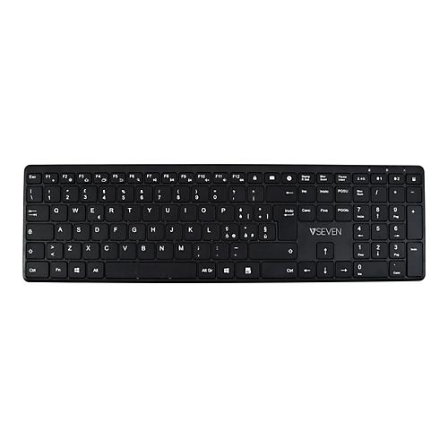 V7 KW550ITBT - Tastatur - Bluetooth, 2.4 GHz - QWERTY - Italienisch - Tastenschalter: Scissor-Key