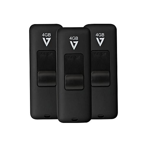 V7 VF24GAR-3PK-3E - USB-Flash-Laufwerk - 4 GB
