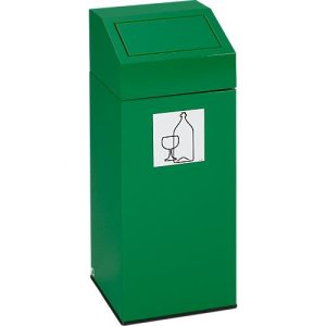 VAR Wertstoffsammler, Inhalt 45 Liter, grün VAR Wertstoffsammler, Inhalt 45 Liter, grün
