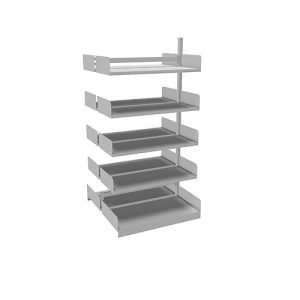 Variabo Freiarmregal, Anbaufeld, doppelseitig, 400 mm Fachtiefe, 1000 x 2000 mm Variabo Freiarmregal, Anbaufeld, doppelseitig, 400 mm Fachtiefe, 1000 x 2000 mm