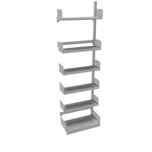 Variabo Freiarmregal, Anbaufeld, einseitig, 300 mm Fachbodentiefe, 750 x 2500 mm Variabo Freiarmregal, Anbaufeld, einseitig, 300 mm Fachbodentiefe, 750 x 2500 mm