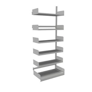 Variabo Freiarmregal, Anbaufeld, einseitig, 400 mm Fachbodentiefe, 1000 x 2500 mm Variabo Freiarmregal, Anbaufeld, einseitig, 400 mm Fachbodentiefe, 1000 x 2500 mm