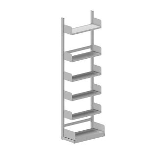 Variabo Freiarmregal, Grundfeld, einseitig, 300 mm Fachbodentiefe, 750 x 2500 mm Variabo Freiarmregal, Grundfeld, einseitig, 300 mm Fachbodentiefe, 750 x 2500 mm
