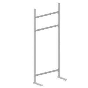 Variabo Leerregal, Grundfeld, einseitig, L 1000 x H 2500 mm Variabo Leerregal, Grundfeld, einseitig, L 1000 x H 2500 mm