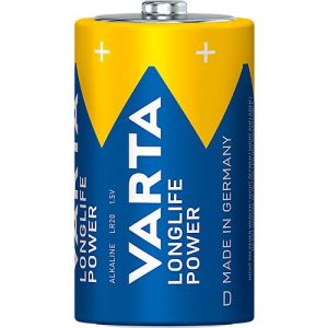 VARTA Batterien Longlife Power, Spannung 1,5 V, besonders langlebig, Mono D, 2 Stück VARTA Batterien Longlife Power, Spannung 1,5 V, besonders langlebig, Mono D, 2 Stück