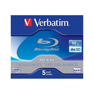 Verbatim – BD-R DL x 5 – 50 GB – Speichermedium