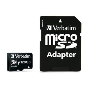 Verbatim Speicherkarte MicroSDHC/SDXC Premium, Speicherkapazität, 128 GB Verbatim Speicherkarte MicroSDHC/SDXC Premium, Speicherkapazität, 128 GB