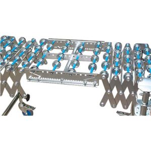Verbindungsstück für Scheren-Röllchenbahn, Bahnbreite 300 mm Verbindungsstück für Scheren-Röllchenbahn, Bahnbreite 300 mm