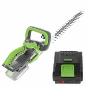 Verdemax TS20 Akku-Heckenschere – 60 cm Klinge – 20V 2Ah Akku