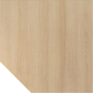 Verkettungselement TOPAS LINE, für manuell höheneinstellbare Schreibtische, Trapezeckplatte, Eiche/weiß Verkettungselement TOPAS LINE, für manuell höheneinstellbare Schreibtische, Trapezeckplatte, Eiche/weiß