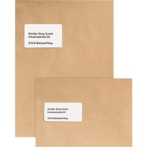 Versandtaschen C4, natronbraun, mit Fenster, 500 Stück Versandtaschen C4, natronbraun, mit Fenster, 500 Stück